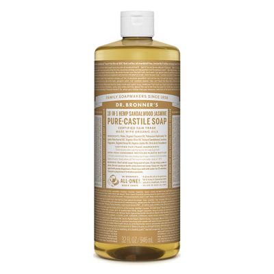 Dr. Bronner's Pure-Castile Soap Liq Sandalwood Jasmine 946